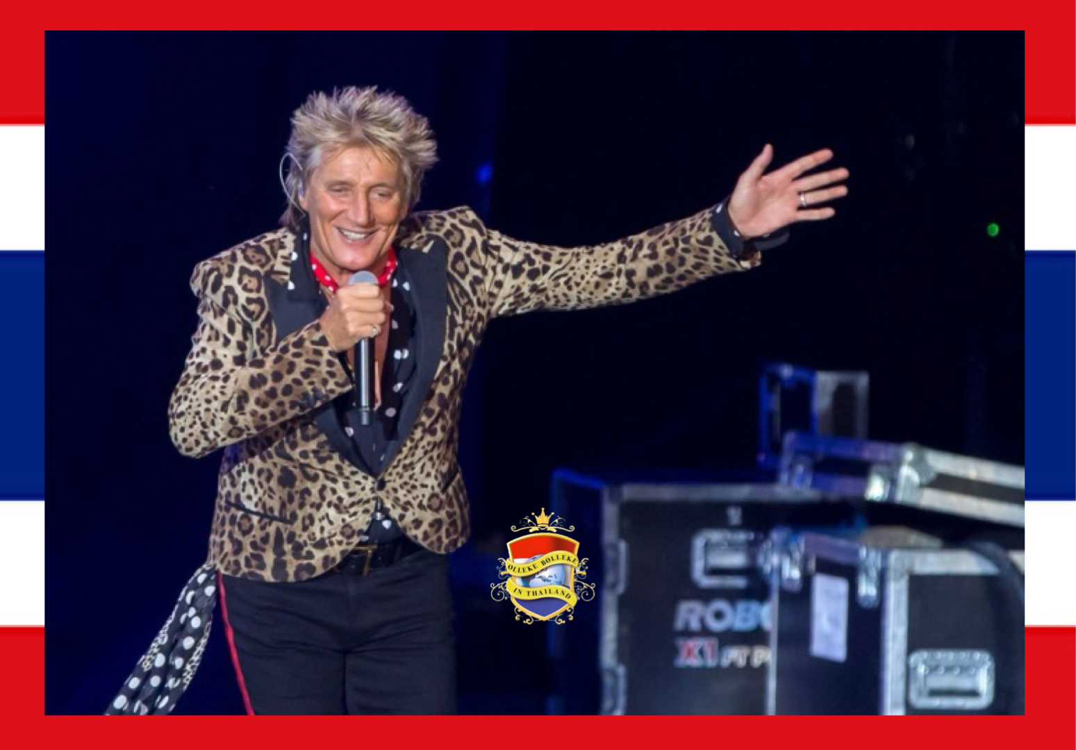 🎥 | In maart komt de wereldster Rod Steward naar Thailand voor een live-optreden in Bangkok