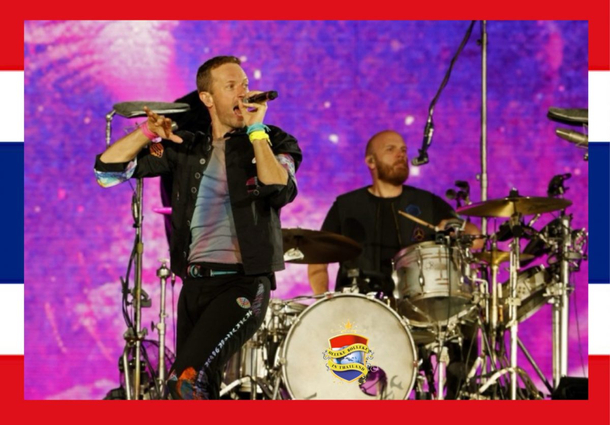 🎥 | Volgende maand komt de Britse rockband “Coldplay” naar Thailand voor twee live-optredens in Bangkok