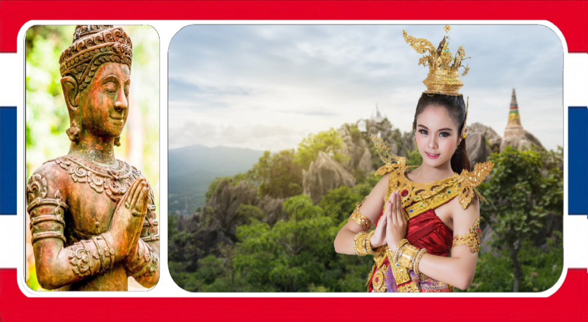 De “Wai” is in Thailand ingesteld als de nationale identiteit