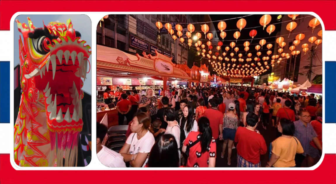 Bangkok plant in de wijk Yaowarat een groot Chinees nieuwjaarsfestival om het toerisme in Thailand een boost te geven
