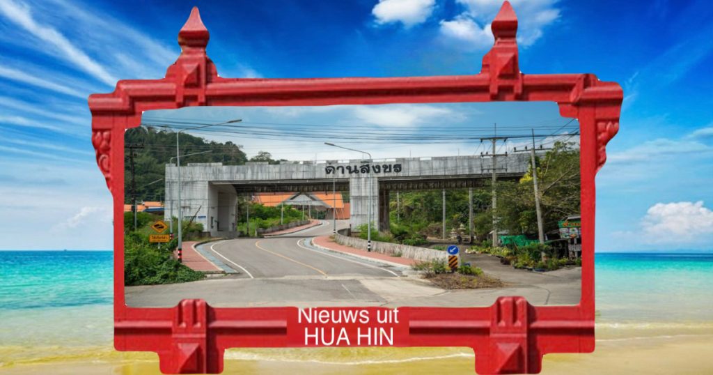 Het Thaise leger bespreekt de versoepeling van de beperkingen bij de Singkhon-grensovergang in Prachuap Khiri Khan