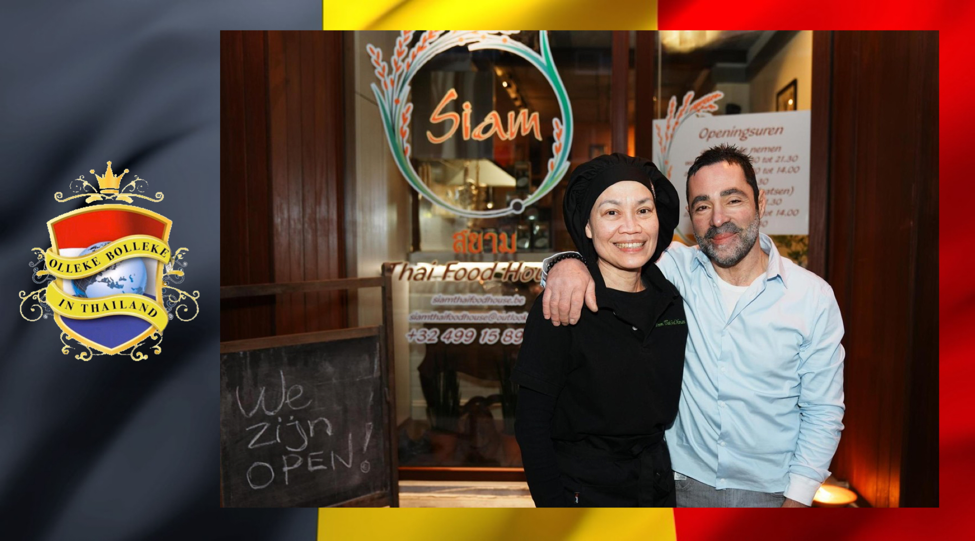 Ying en Miguel toveren in het Belgische Gent hun garage om tot Thais restaurant: