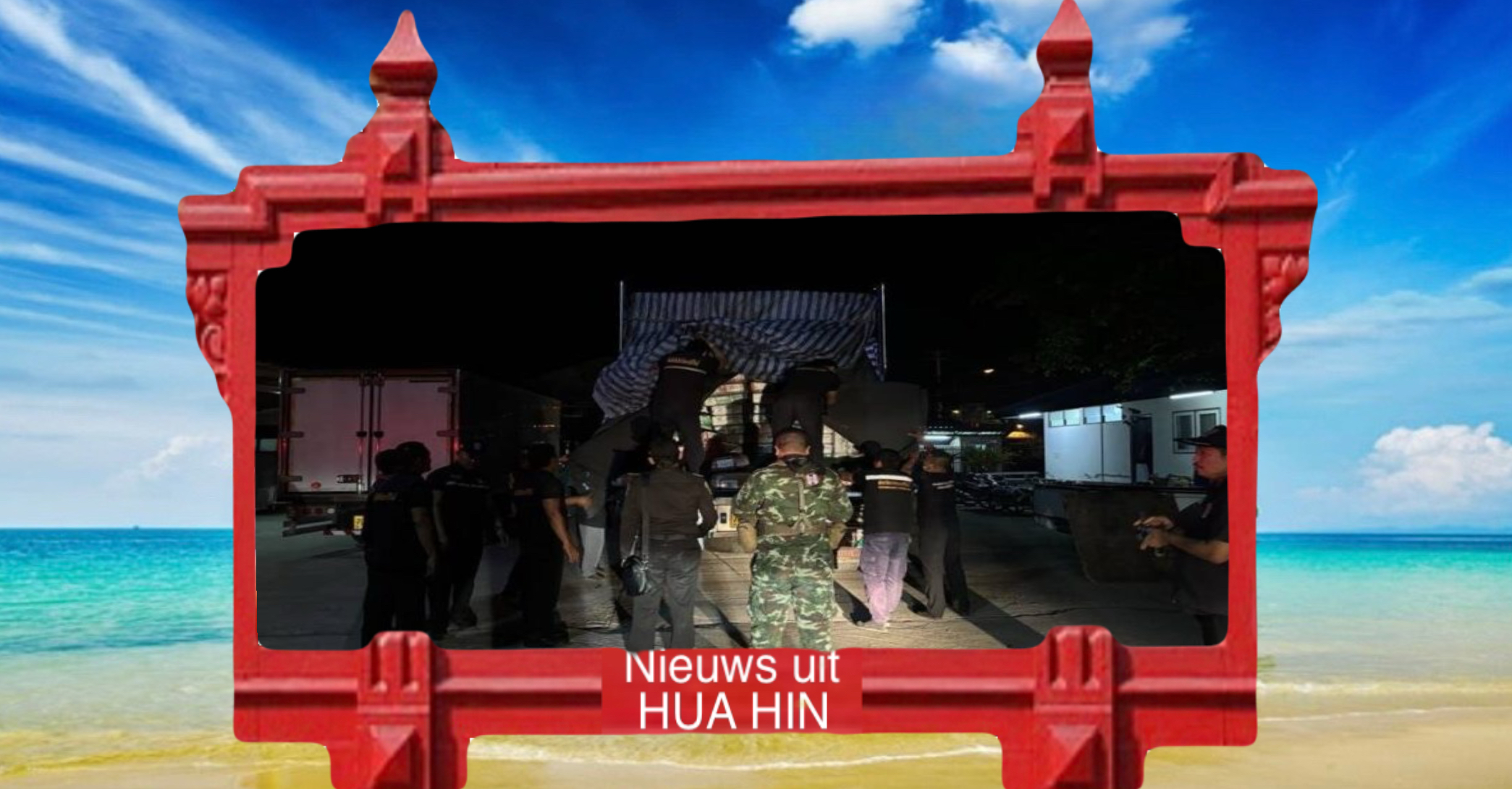 24 ton buffel-vlees in Prachuap Khiri Khan in beslag genomen