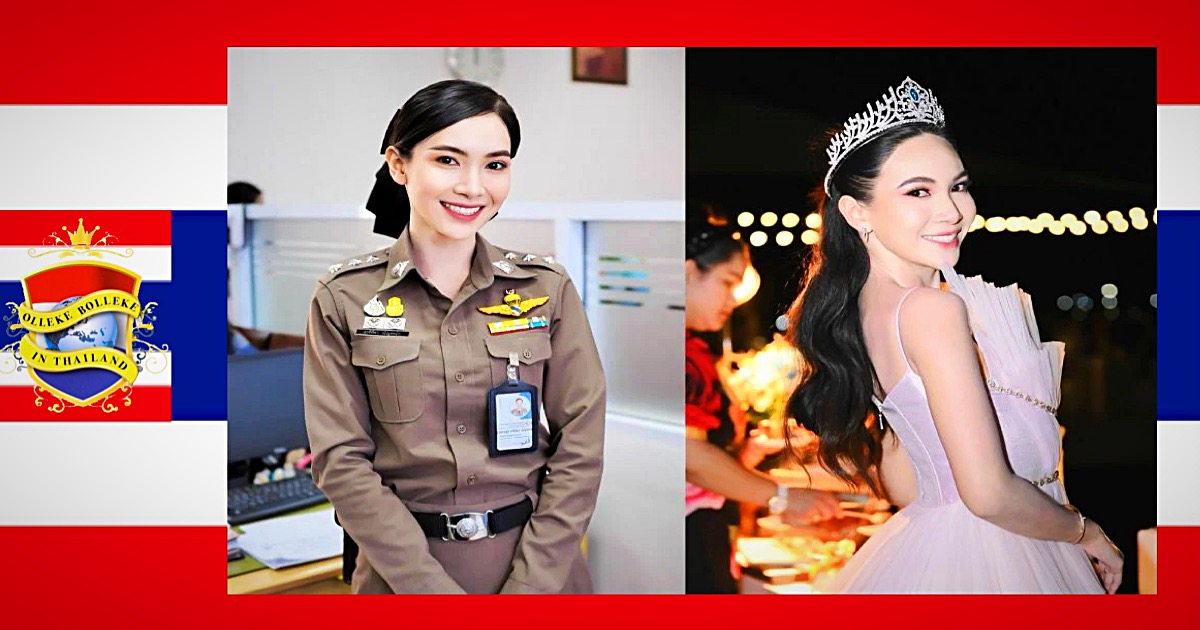 De deelname van een Thaise politieagente aan Miss Thailand 2024 leidt tot heibel binnen de Thaise gemeenschap 