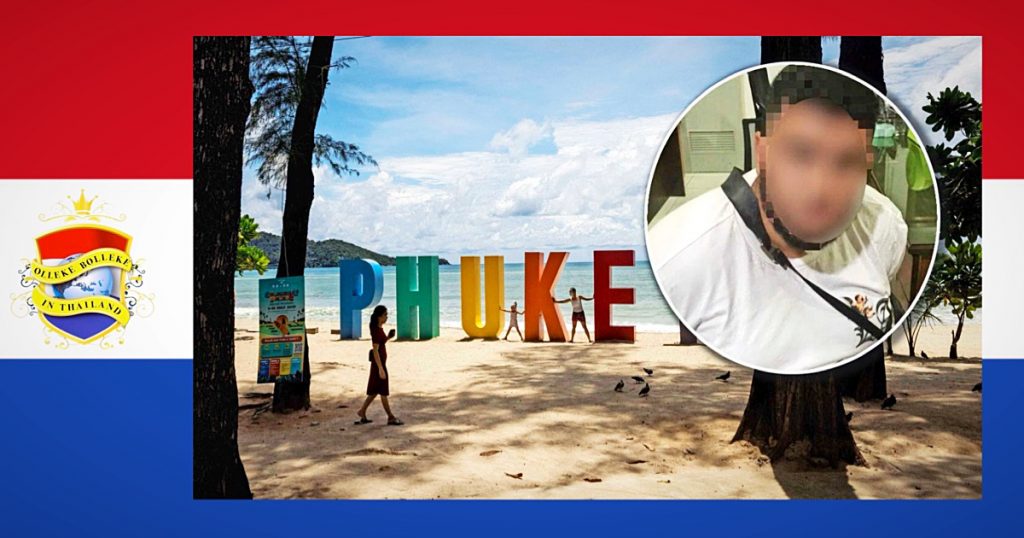 Nederlandse snelheidsduivel in tambon Patong op Phuket gearresteerd wegens roekeloos rijgedrag en weerspannigheid tegen de politie 