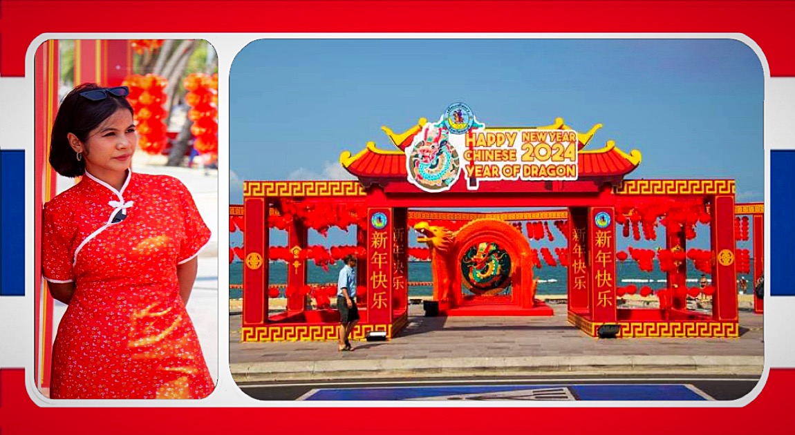 Olleke Bolleke presenteert U een knalrode fotocompilatie tijdens het Chinese Nieuwjaarsweekend in Pattaya