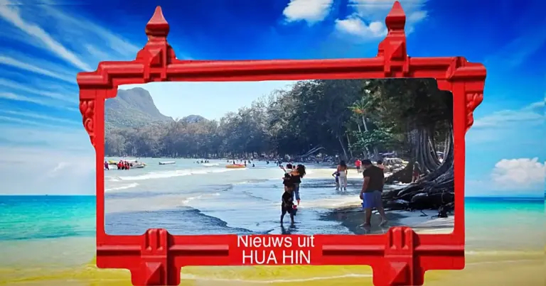 Prachuap Khiri Khan staat in Centraal-Thailand bovenaan, voor wat betreft inkomsten uit toerisme voor 2023
