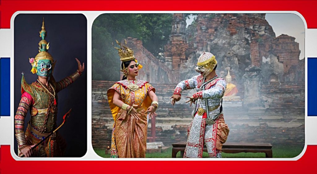 🎥 | De traditionele “Khon Dans” zal in maart tegen de historische cultuur van Ayutthaya in Centraal-Thailand als cultureel wonder gepresenteerd worden 