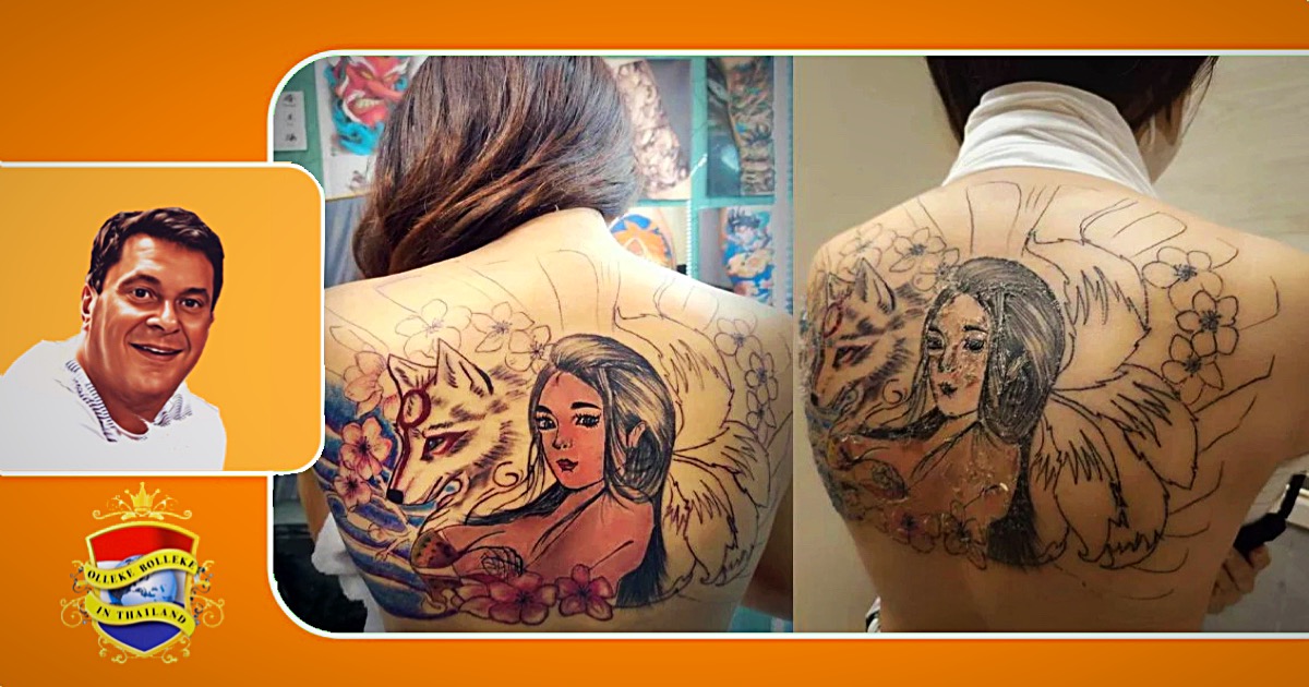 Thais meisje in Oost-Thailand beschuldigt haar tatoeëerder van aanranding