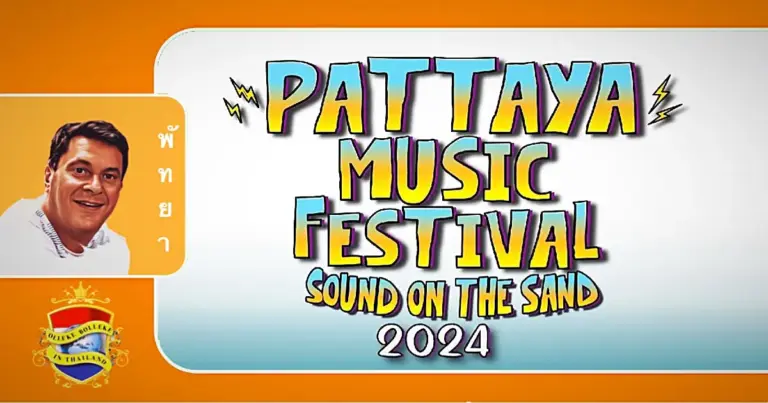 Bekijk hier het complete programma van de Pattaya Music Festival 2024 dat op 8 maart begint