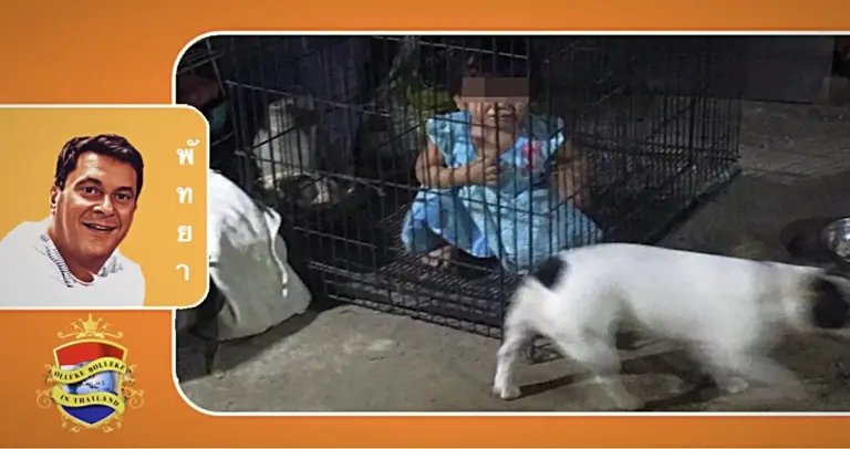 2-jarig meisje opgesloten in hondenkooi, leidt in Thailand tot verontwaardiging