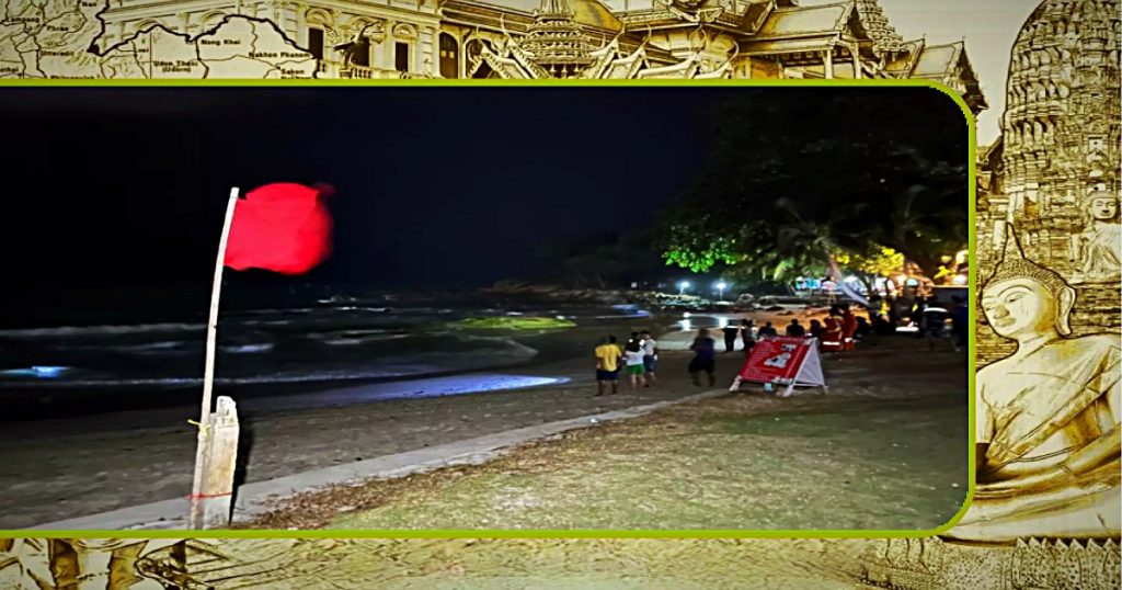 2 studenten tijdens het zwemmen in het zuiden van Thailand gelegen Koh Samui verdronken, een derde student wordt nog vermist.