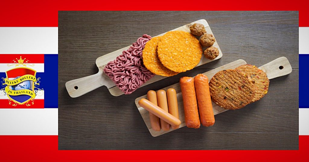 Thailand, één van de koplopers in de vlees vervangende industrieën ter wereld 