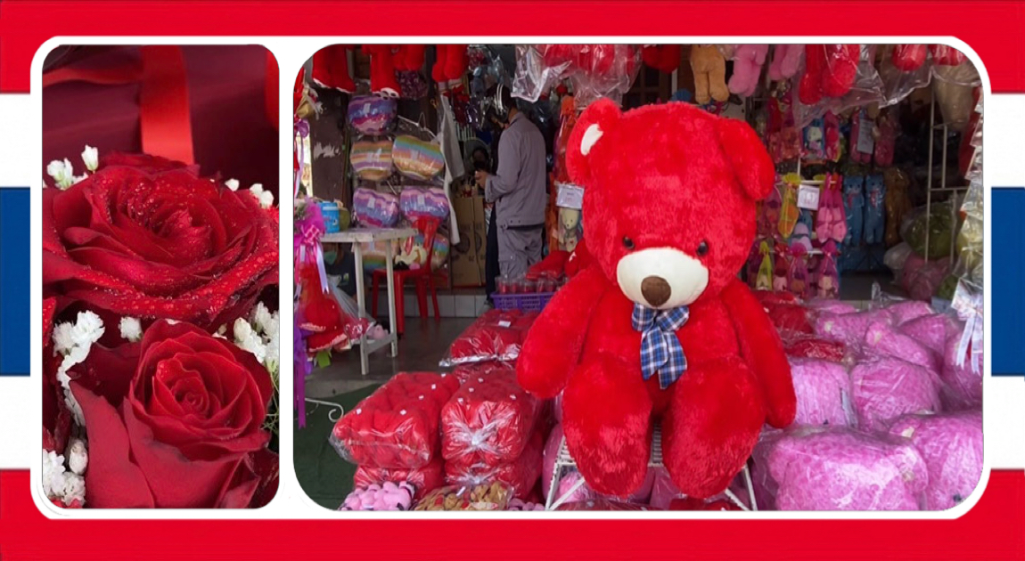 Rozen en teddyberen scoren hoog de lijst met Valentijns kadootjes in Thailand  