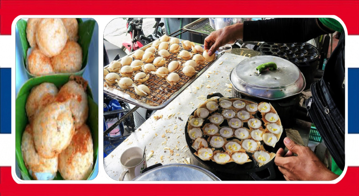 De Thaise Khanom Khrok staat op de vierde plaats van de beste pannenkoekjes ter wereld