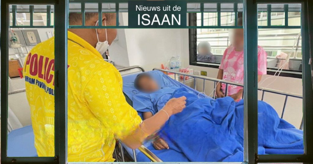 Thaise vrouw in Noordoost-Thailand steekt zichzelf neer en verzint moordverhaal om aan haar schuldenaren te ontlopen