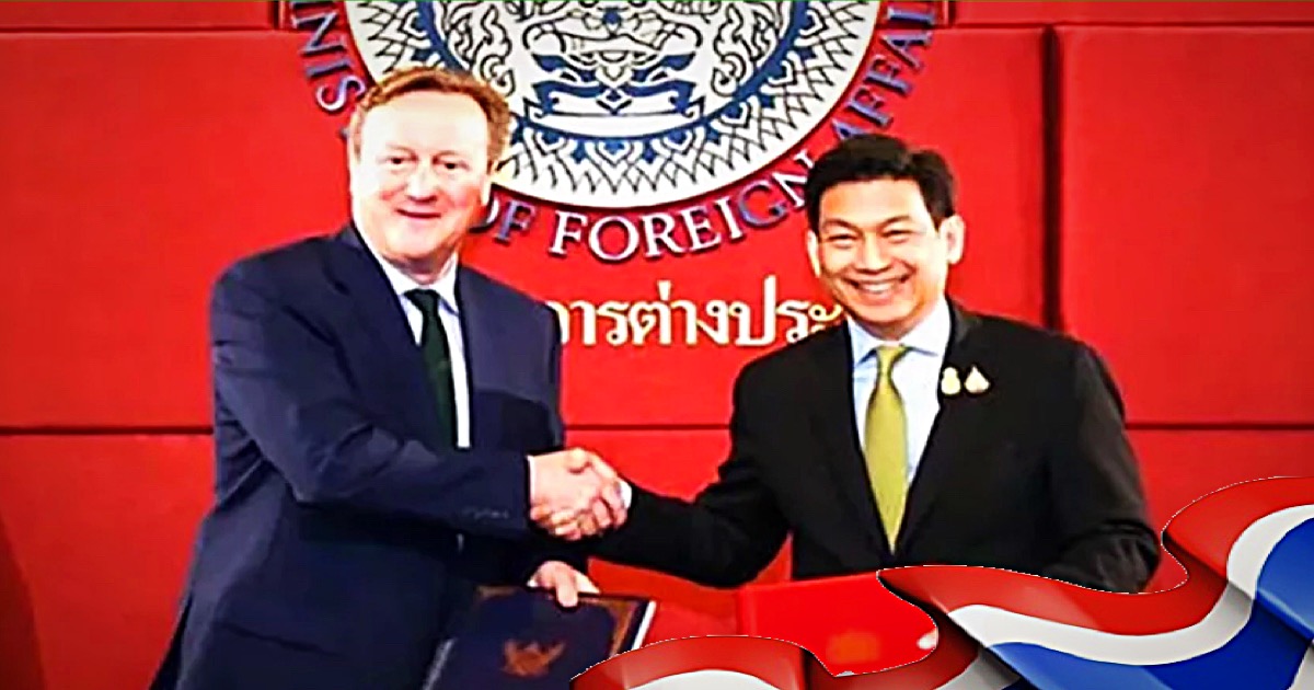 Engeland en Thailand hebben een overeenkomst ondertekent dat voor Thais een visumvrije toegang tot het Verenigd Koninkrijk mogelijk maakt