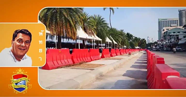 Nu het geschil over het parkeren in Pattaya aan het escaleren is, treedt de gemeente hard op tegen strandbedrijven