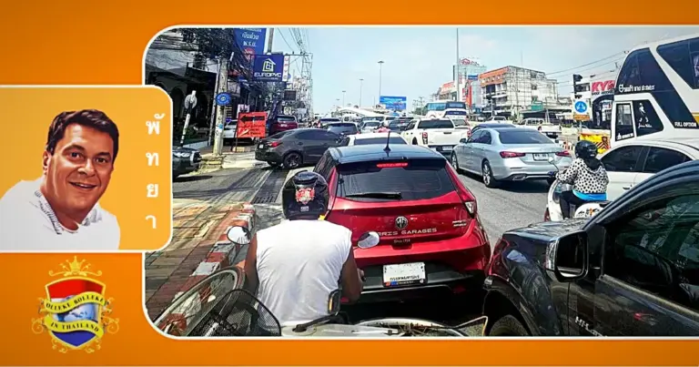 Het blijft zeuren op de Sukhumvit Road nu de opening van het snelwegknooppunt in Pattaya is uitgesteld