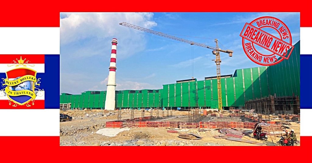 Bouwkraan in Oost-Thailand stort in, minstens 6 arbeiders kwamen daar in om het leven