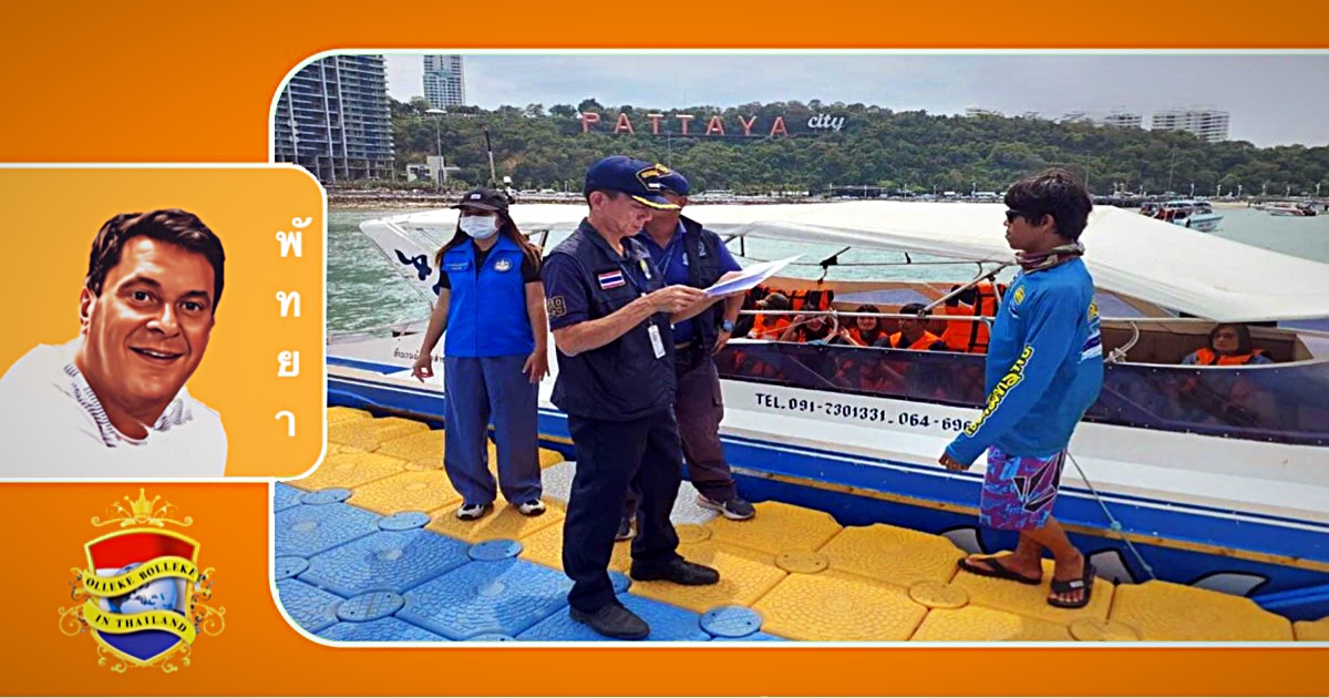 De haven van Pattaya implementeert veiligheidsmaatregelen voorafgaand Songkran drukte
