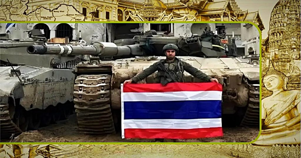 Ongepast Thais vlagvertoon in het Midden-Oosten 