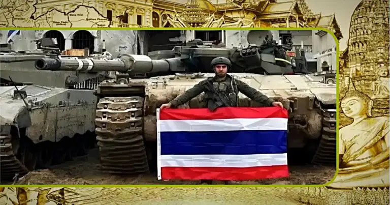 Ongepast Thais vlagvertoon in het Midden-Oosten 