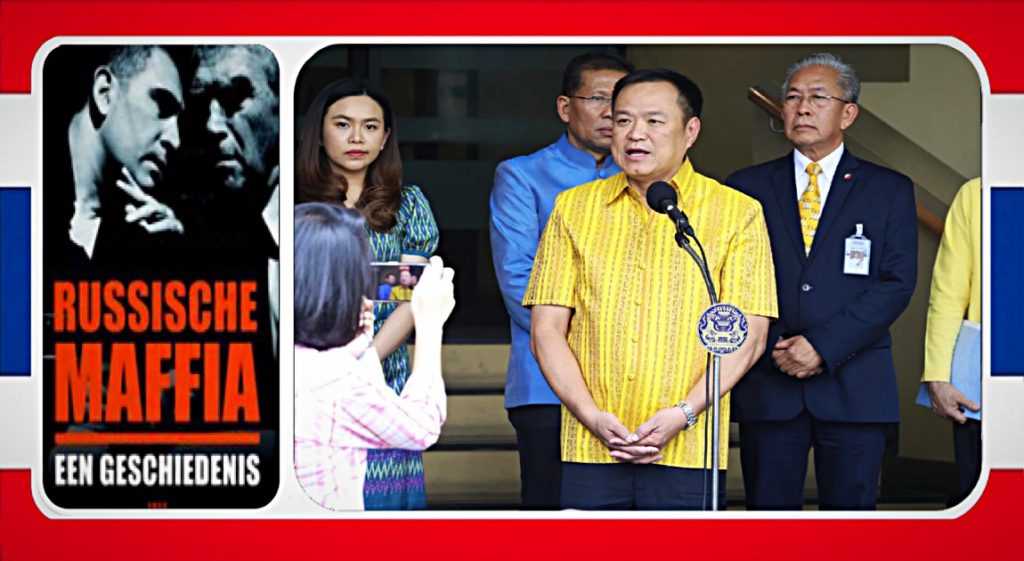 De vicepremier van Thailand sprak de vermeende buitenlandse maffiosi in Zuid-Thailand vermanend toe en belooft hen niet veel goeds!