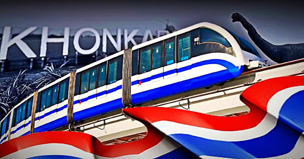 De werkzaamheden aan het lightrailvervoersysteem in Khon Kaen zullen naar verwachting in 2025 beginnen