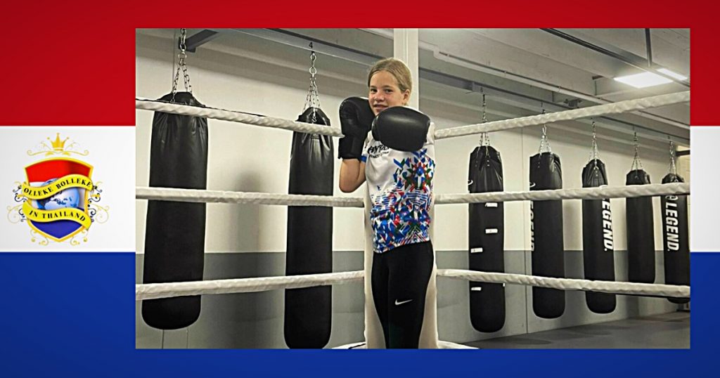 De 13-jarige Nederlandse Serena pakt winst in Thailand na intensieve trainingsperiode