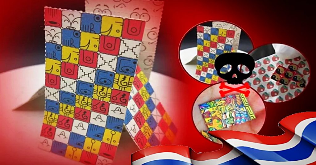 Thailand waarschuwt voor de gevaren van de in omloop zijnde LSD zegels