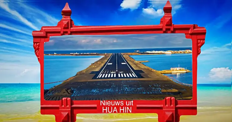 Thailand komt met plannen aan voor een midsea-luchthaven in Hua Hin