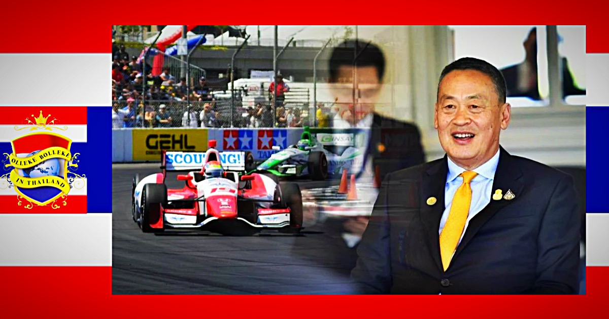 Premier Srettha van Thailand gaat zich inspannen om de formule 1 races naar Thailand te halen 