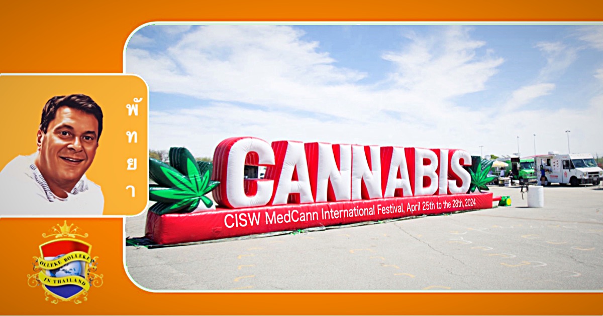 De badplaats Pattaya organiseert in april een groot medisch cannabisfestival