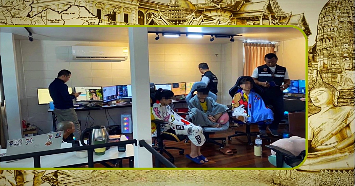 Gokhol in Bangkok stort als een kaartenhuis in elkaar, 18 Vietnamezen gearresteerd voor illegaal gokken