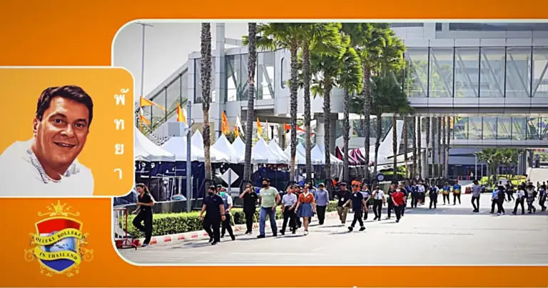 Terminal 21 in Pattaya hield een grootschalige evacuatie oefening 