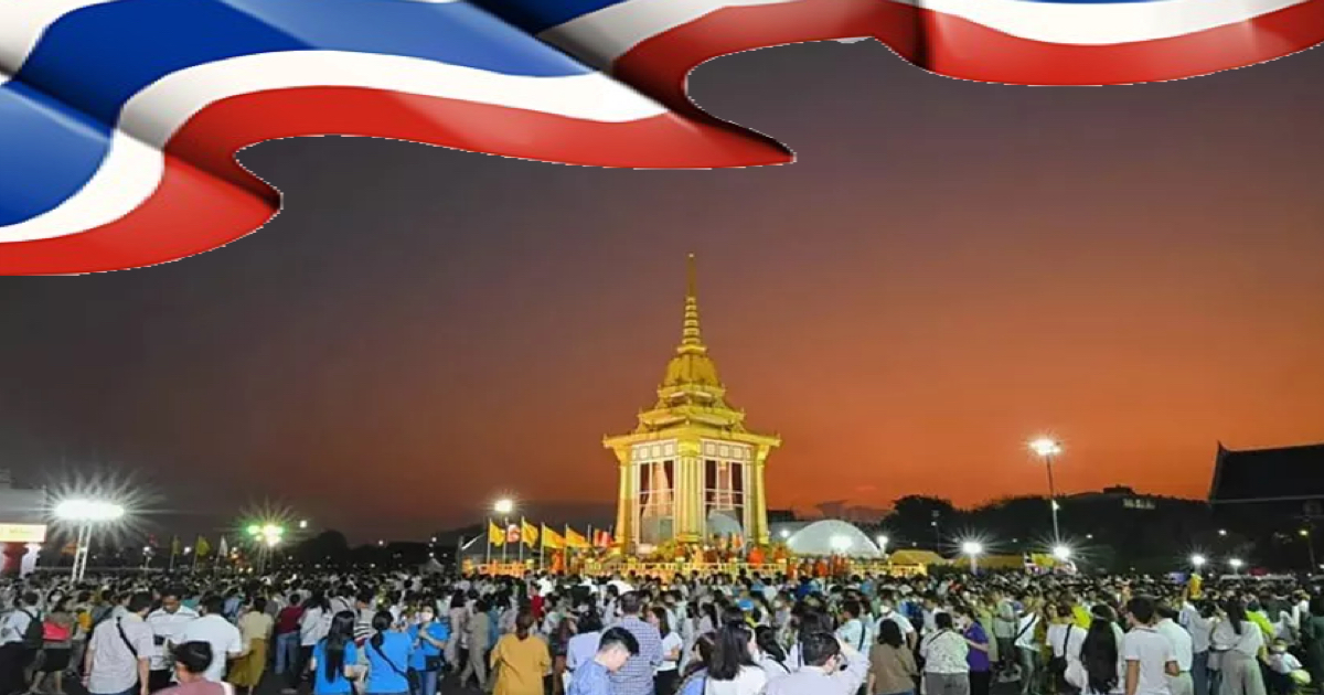Miljoenen inwoners eren Boeddhistische relikwieën in Thailand 