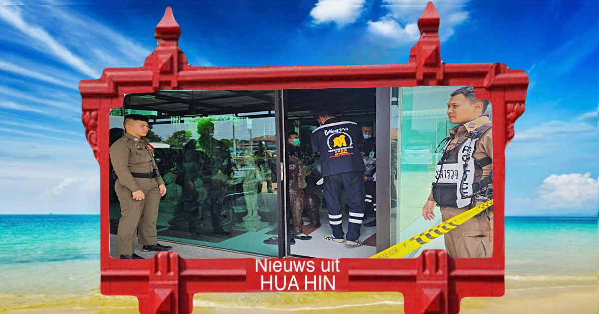 Politie start een uitgebreid onderzoek naar twee doodgeschoten Thaise vrouwen in Hua Hin