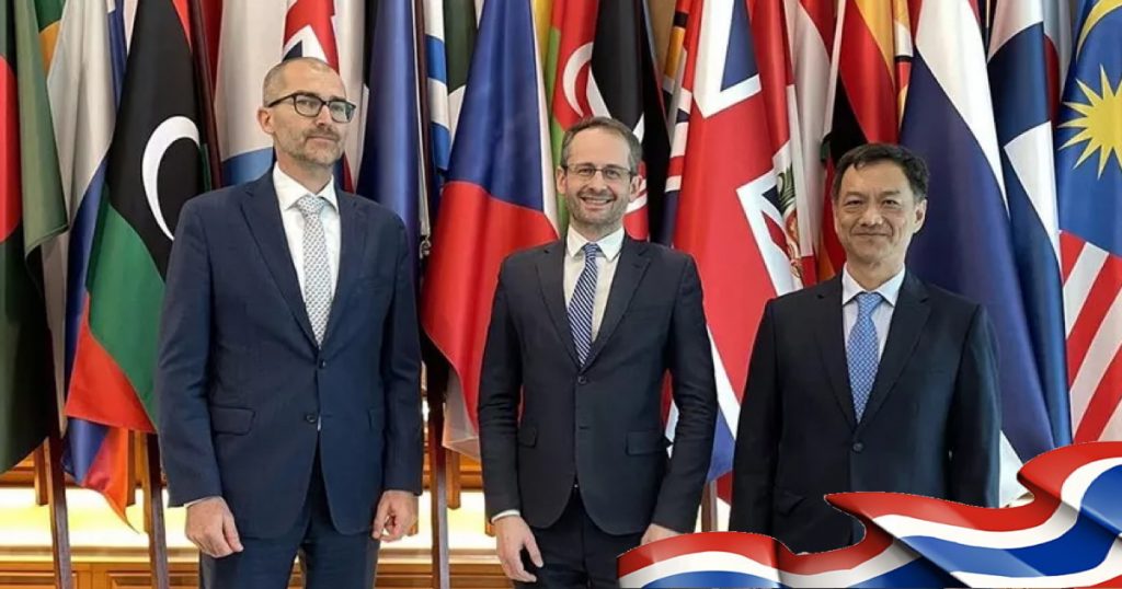 Tsjechië en Thailand hebben de Schengen visumvrije toegang besproken voor de Thais besproken 