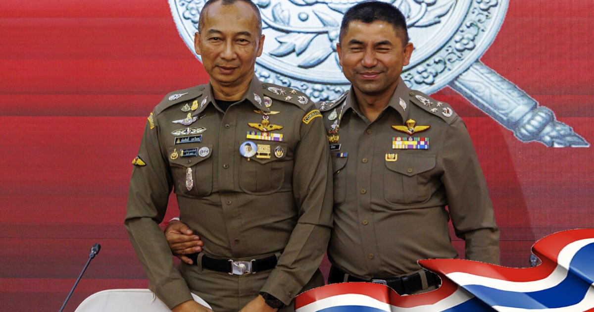 Hoge politiegeneraal in Thailand gaat spontaan met verlof om de aanklachten tegen hem te omzeilen