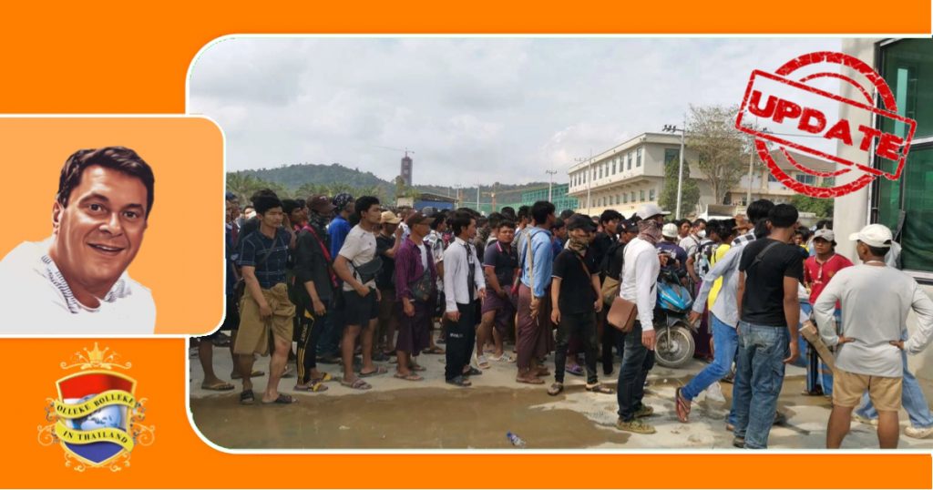 UPDATE | Werknemers per persoon krijgen een schadevergoeding van anderhalf miljoen baht voor het kraanongeval in Rayong
