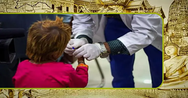 Binkie van amper 11 jaar in Thailand weigert HIV-test, wetende dat zij partner positief is