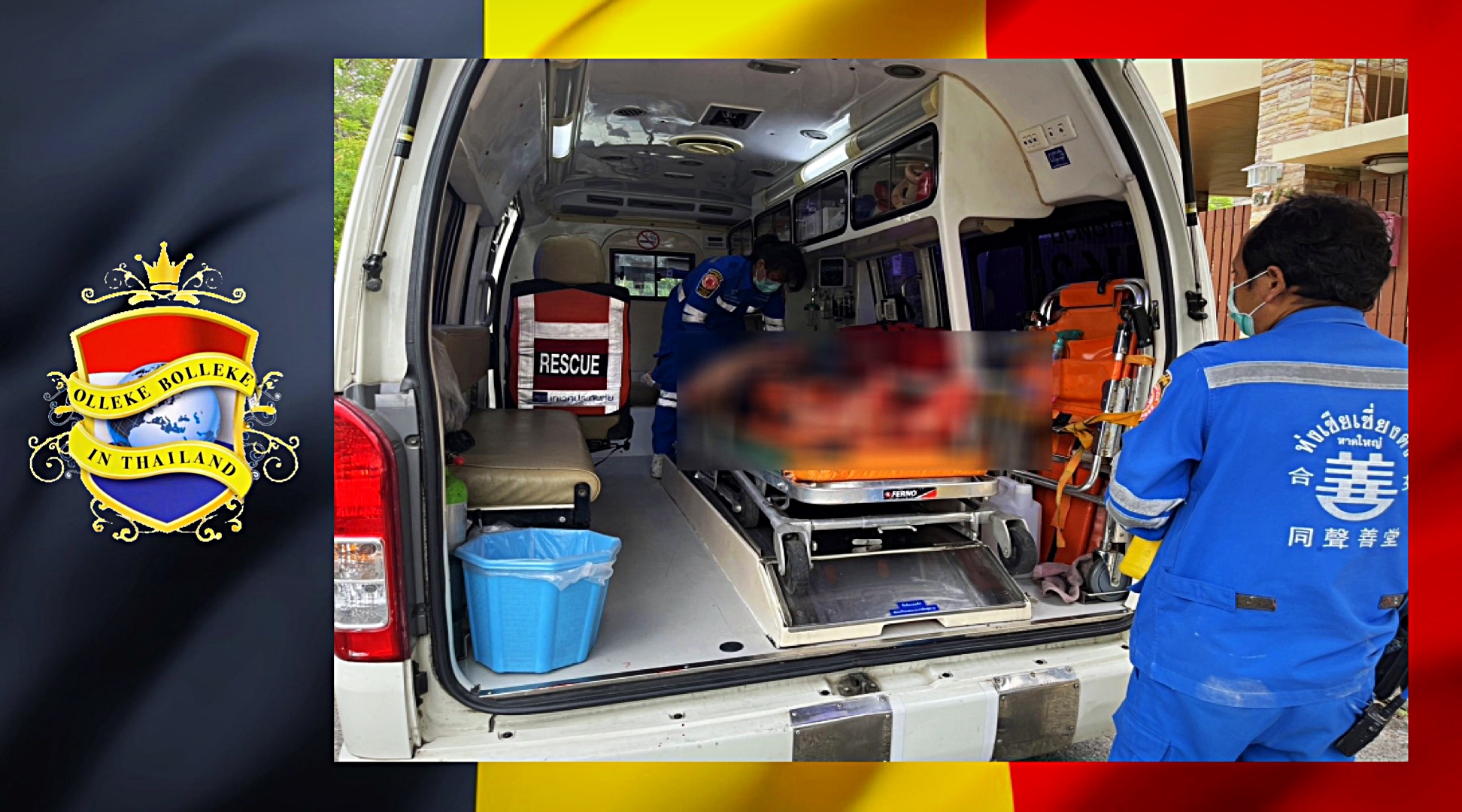 Myanmarese man valt in Zuid-Thailand zijn Belgische partner met een hamer aan