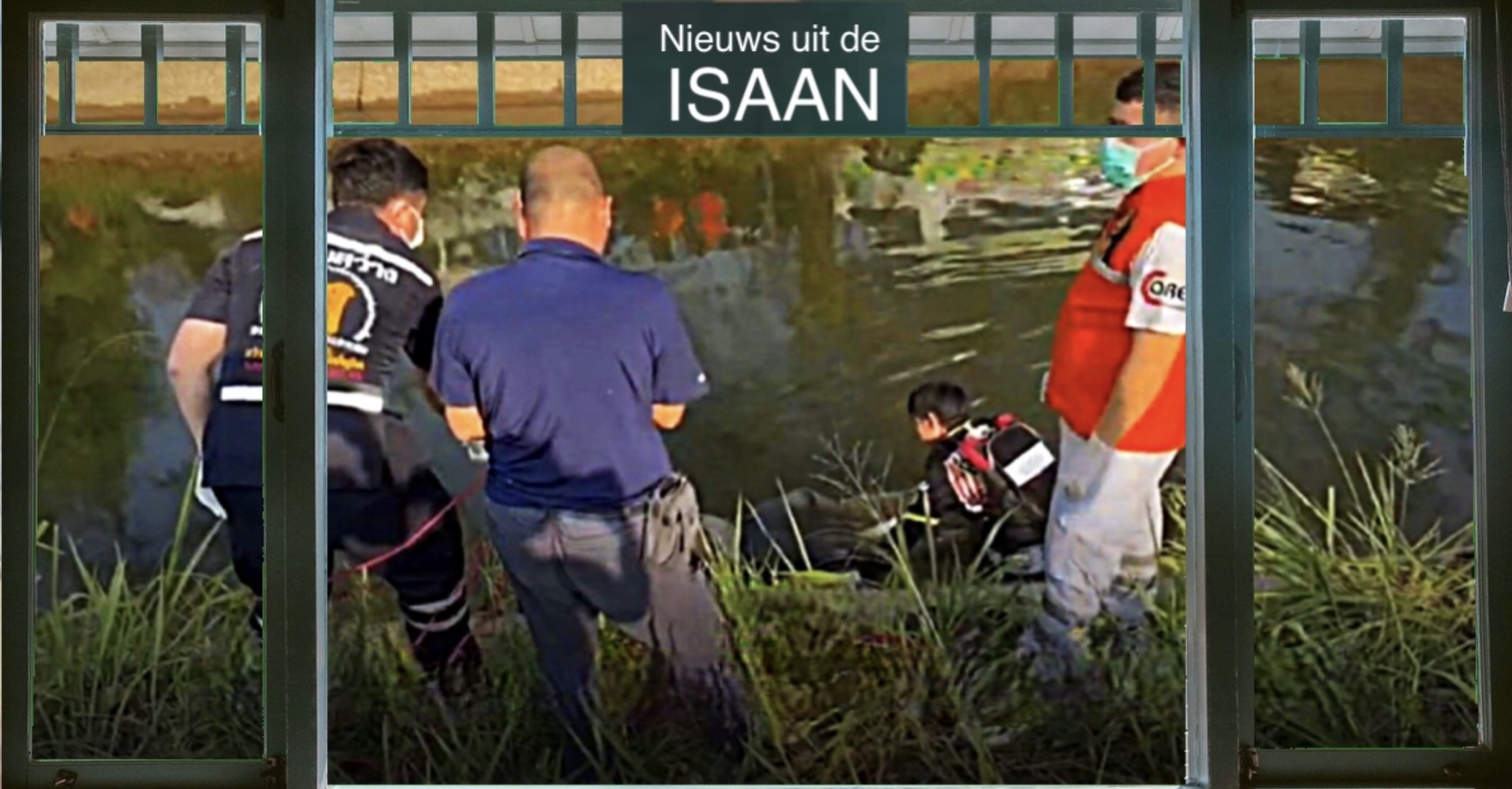 De mysterieuze verdrinkingsdood van een Thaise jongeman in Noordoost-Thailand leidt tot politieonderzoek