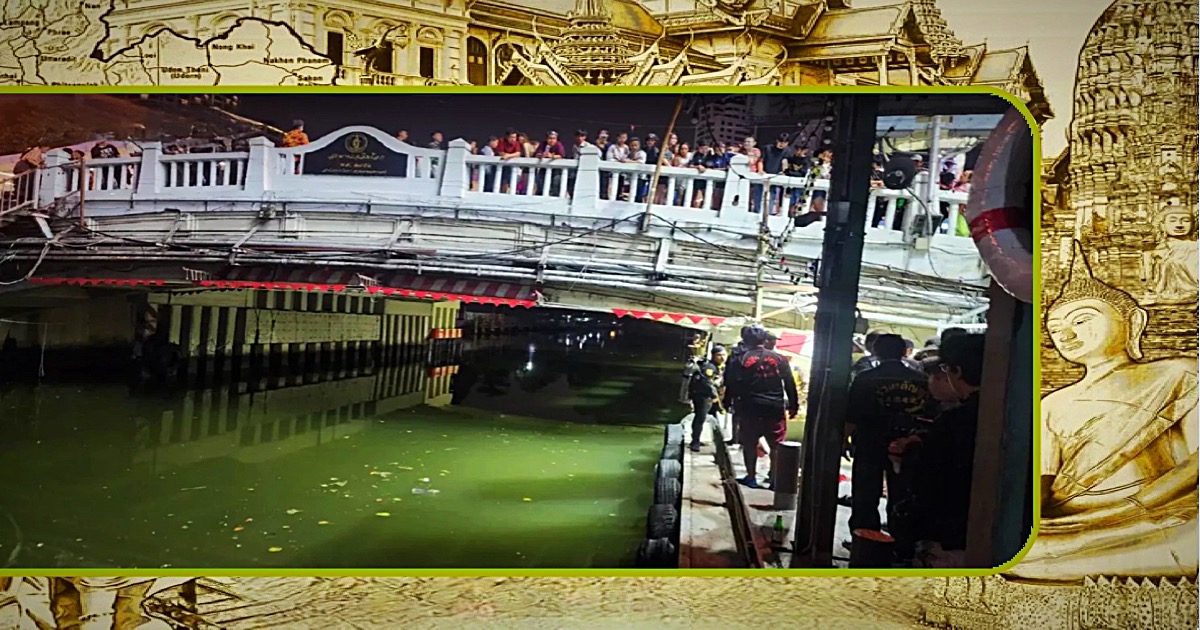 Buitenlandse toerist verdrinkt in Bangkok bij een tragisch ongeval in het Saen Saep-kanaal 