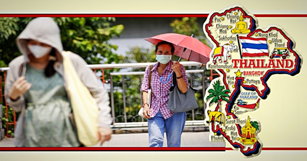 De koperen ploert blijft Thailand geselen 