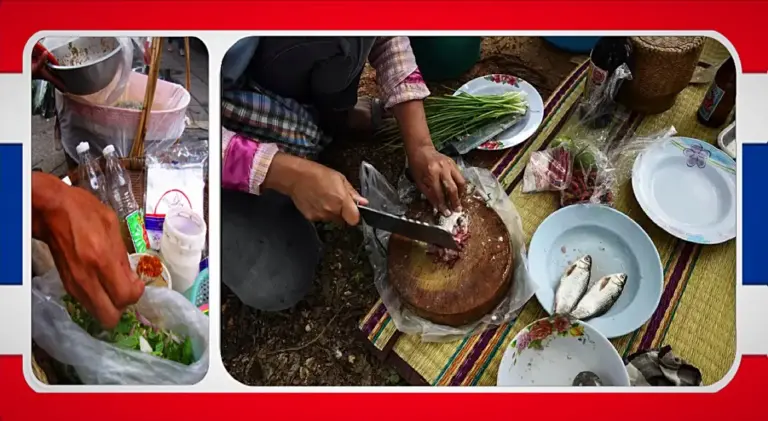 Het bekende gerecht  “Koi Pla” vormt een gevaar voor de mensen in Thailand
