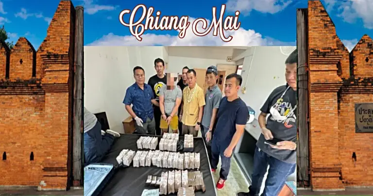 Duo uit Chiang Mai opgepakt voor woningdiefstal ter waarde van 76 miljoen baht
