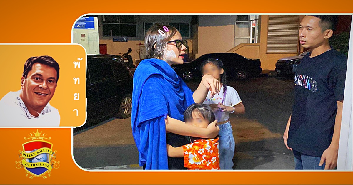 Politie van Pattaya herenigt verloren 4-jarig meisje met haar moeder tijdens Songkran Festival