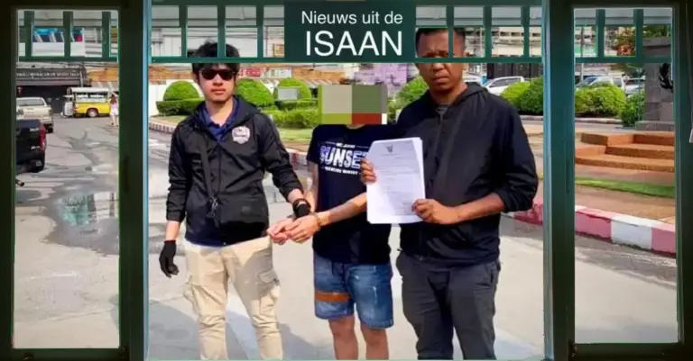 Hollywood kaskraker zorgt voor inspiratie bij een Thaise inbreker in Noordoost-Thailand 